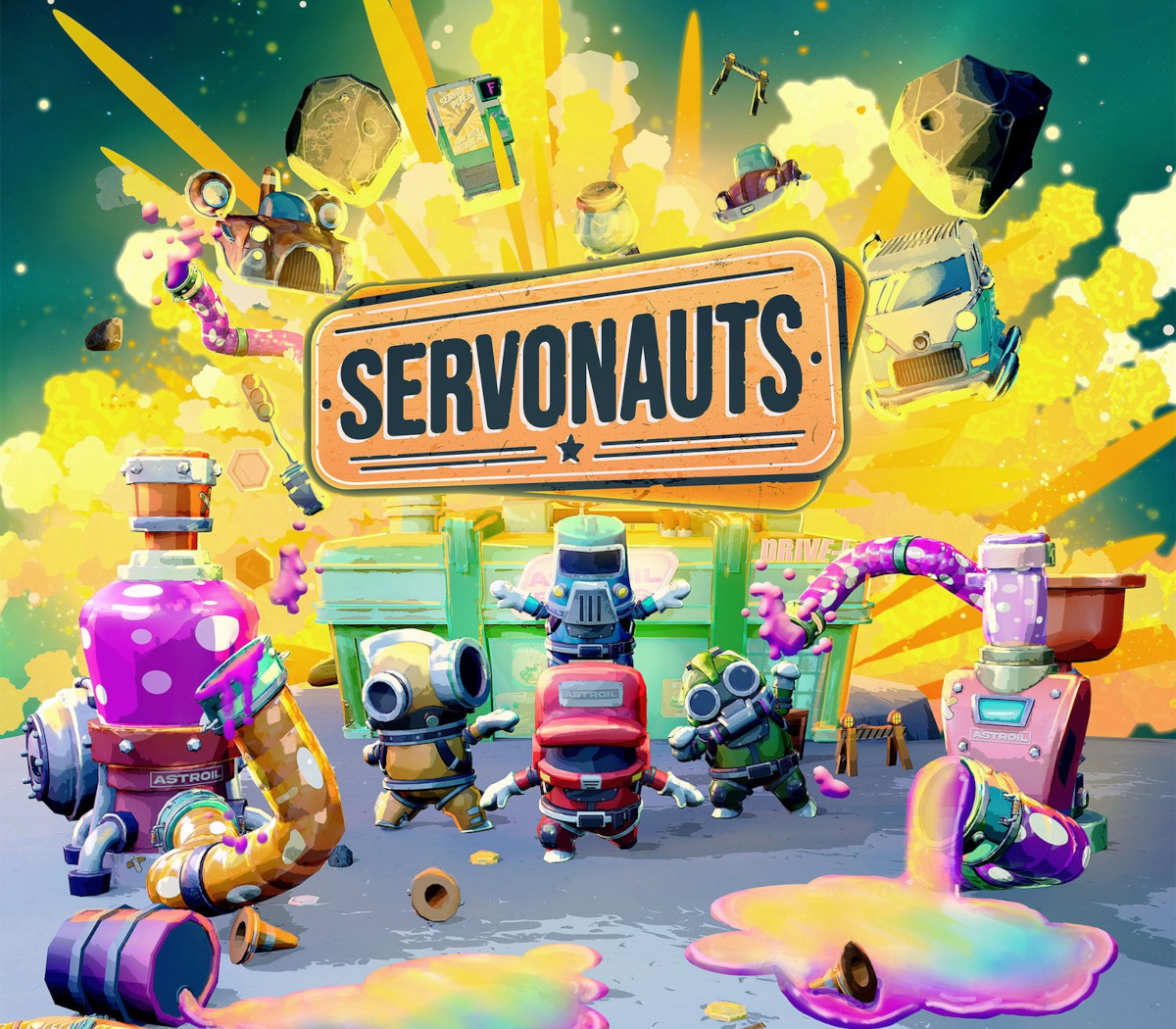 Servonauts PC Steam CD Key Logo