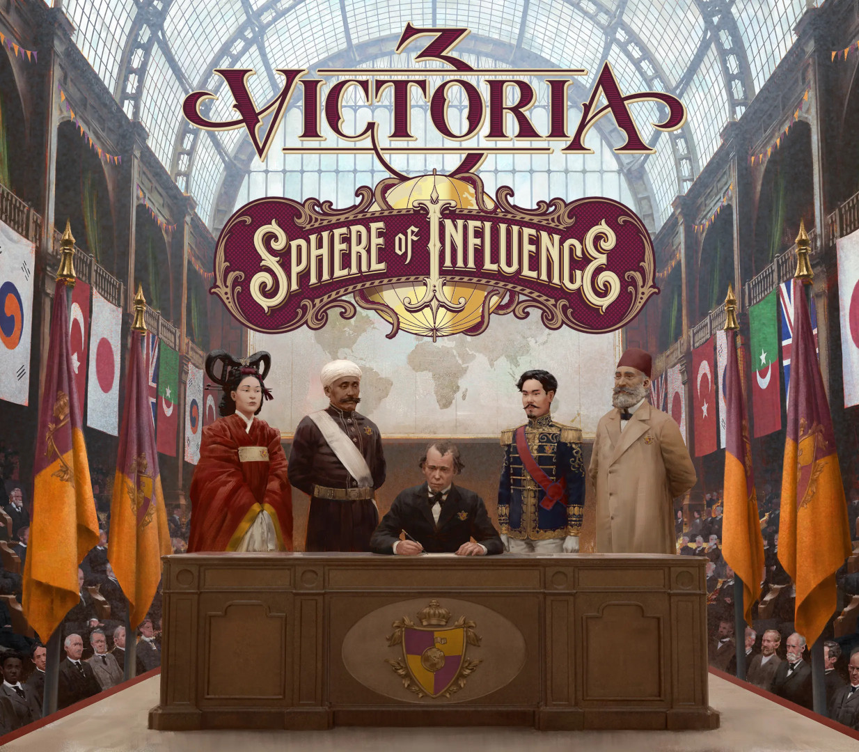Victoria 3 - Sphere of Influence DLC RoW Steam CD Key Logo