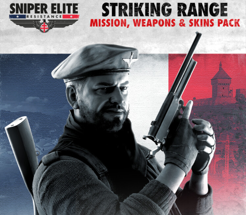 Sniper Elite: Resistance - Striking Range Mission, Weapons and Skins Pack DLC PC Steam CD Key Logo
