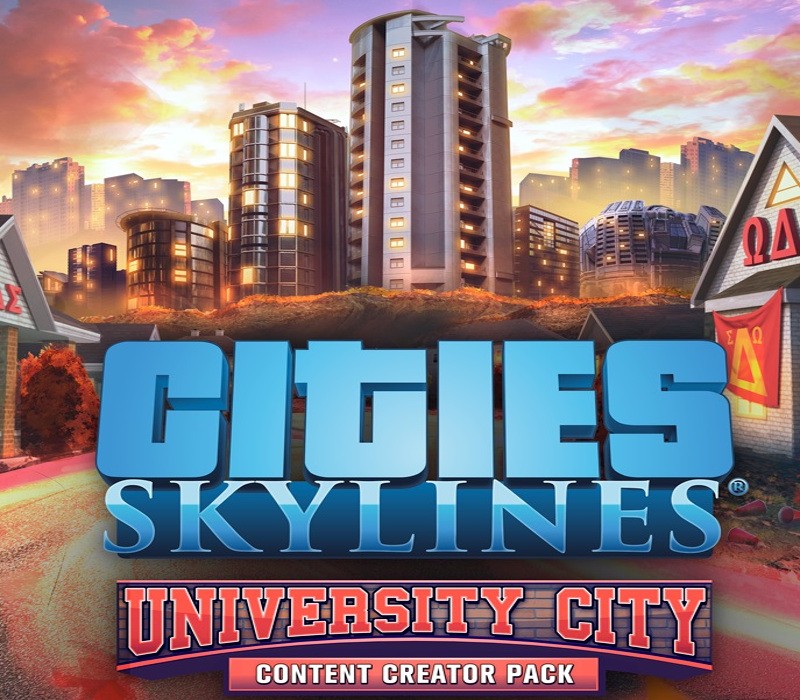 Cities: Skylines - Content Creator Pack: University City DLC Steam CD Key Logo