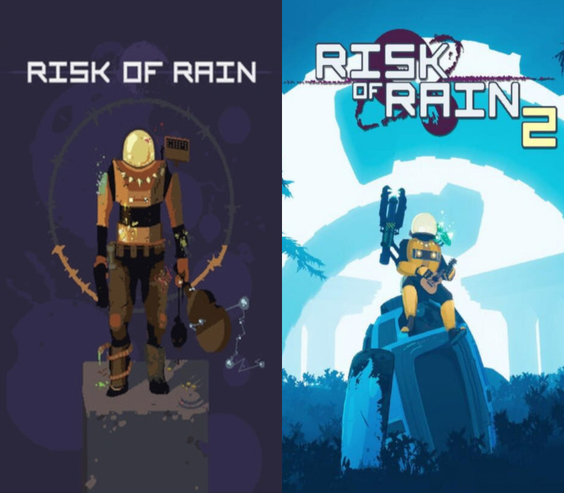 Risk of Rain 1 + 2 Bundle Steam CD Key Logo