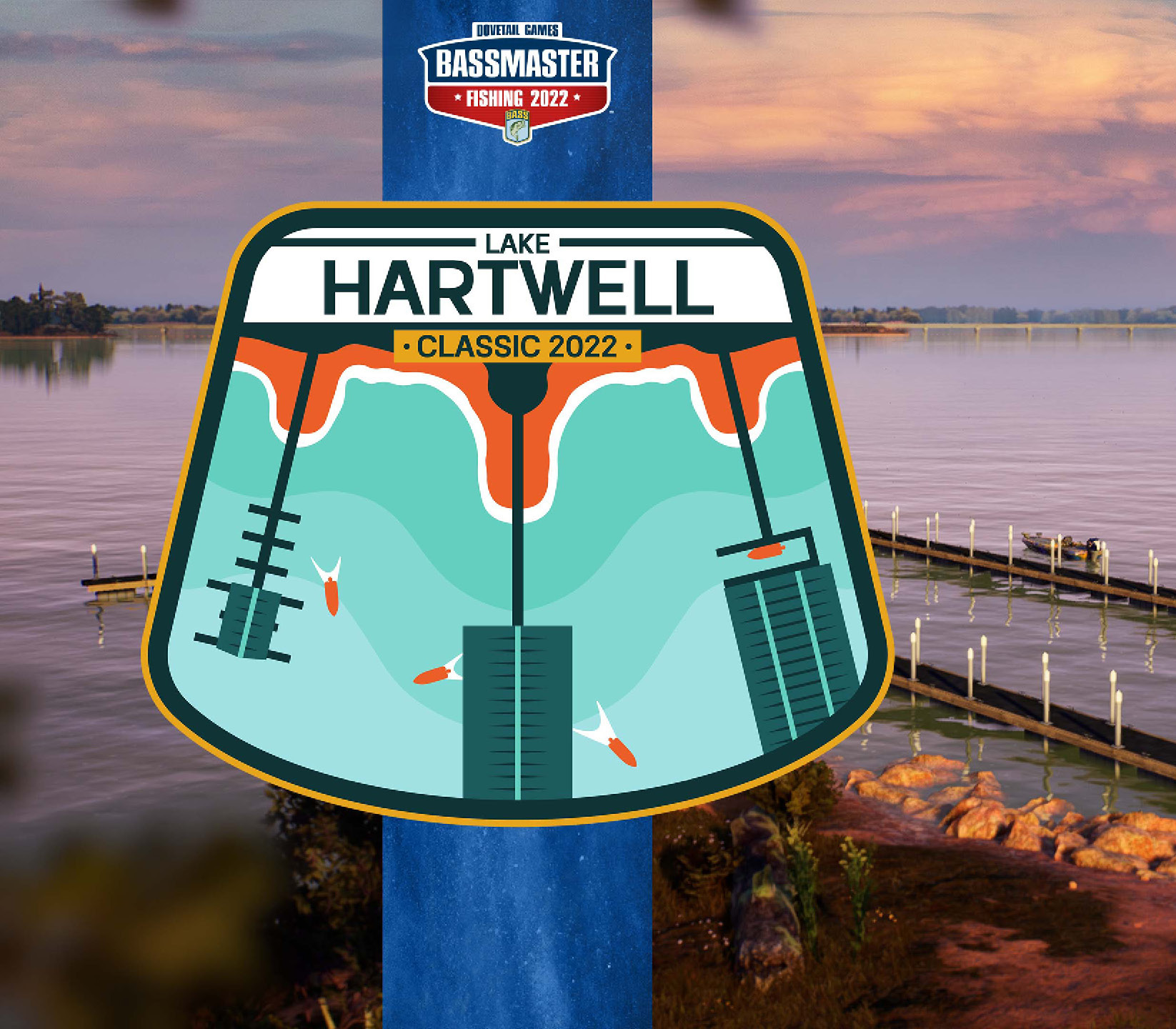 Bassmaster Fishing 2022 - Lake Hartwell DLC Steam CD Key Logo