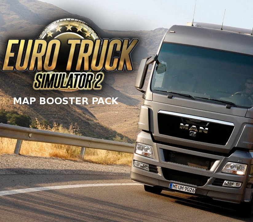 Euro Truck Simulator 2 - Map Booster Pack DLC Steam CD Key Logo