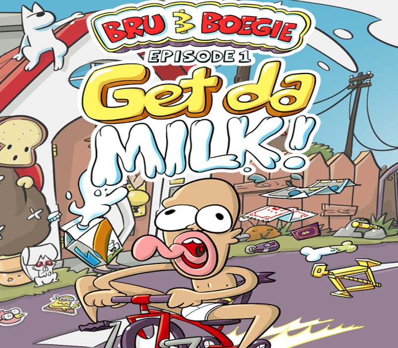 Bru & Boegie: Episode 1 - Get da MILK! PC Steam CD Key Logo