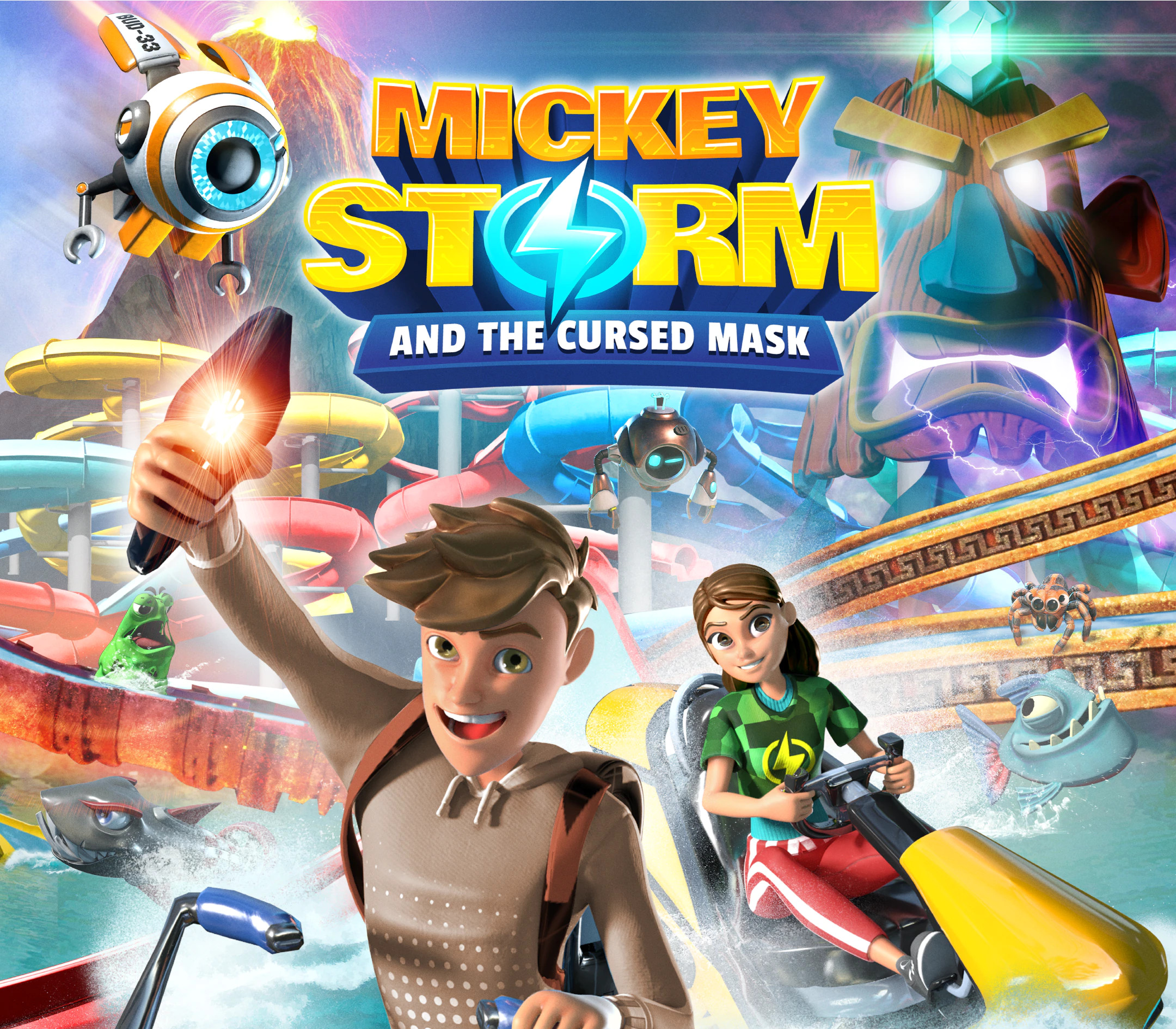 Mickey Storm and the Cursed Mask PC Steam CD Key Logo