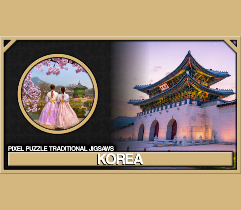 Pixel Puzzles - Traditional Jigsaws Pack: Korea DLC PC Steam CD Key Logo