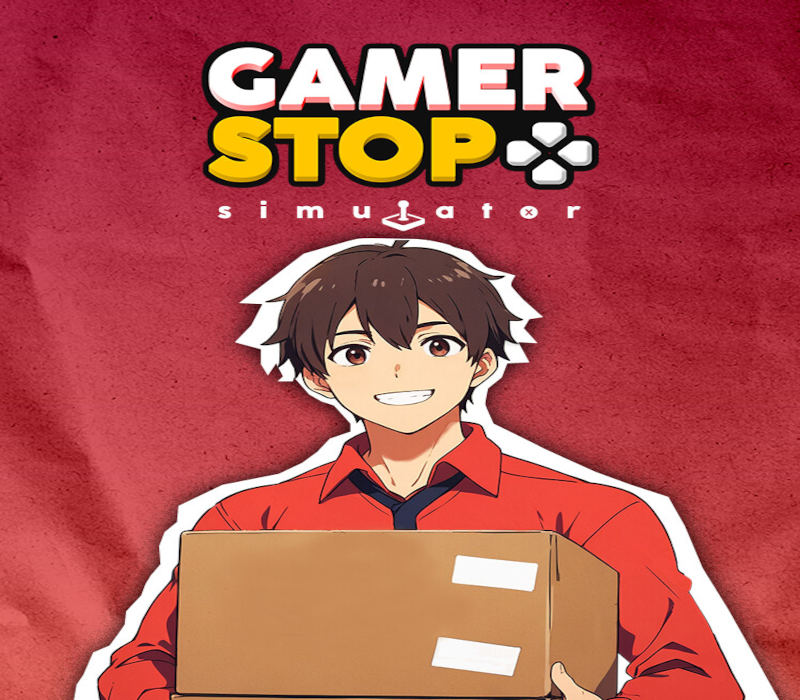 Gamer Stop Simulator PC Steam CD Key Logo