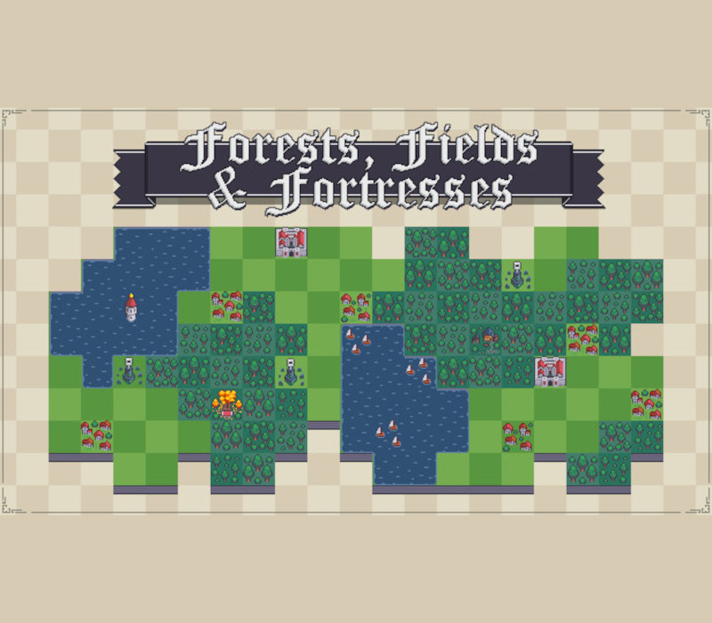 Forests, Fields and Fortresses PC Steam CD Key Logo