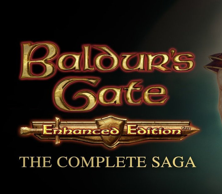 Baldur's Gate: The Complete Saga PC Steam CD Key Logo