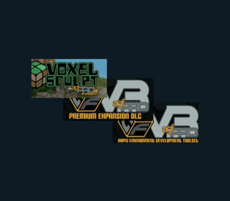 Axis Game Factory's AGFPRO + Voxel Sculpt + PREMIUM Bundle PC Steam CD Key Logo