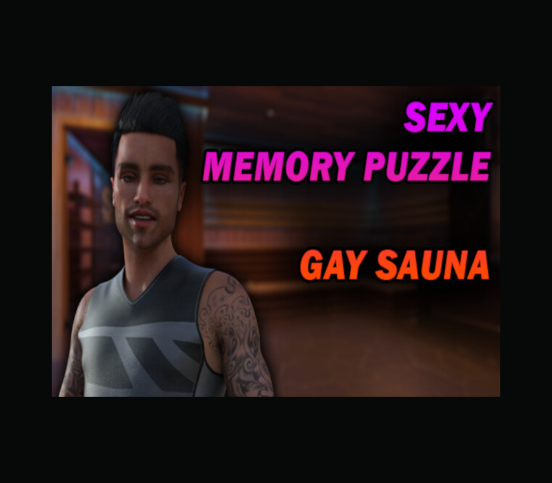 Sexy Memory Puzzle - Gay Sauna PC Steam CD Key Logo