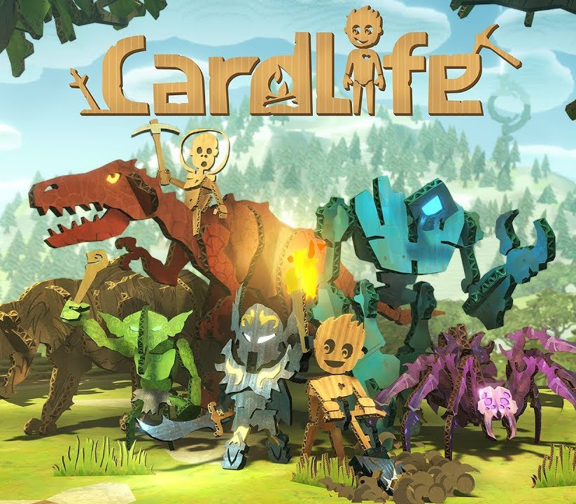 CardLife: Cardboard Survival PC Steam CD Key Logo