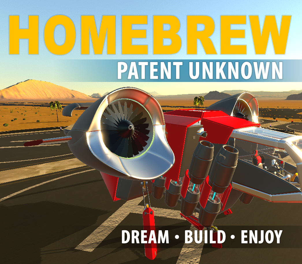 Homebrew: Patent Unknown PC Steam CD Key Logo