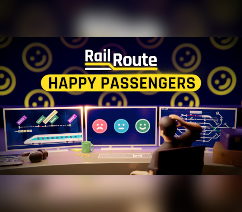 Rail Route - Happy Passengers DLC PC Steam CD Key Logo
