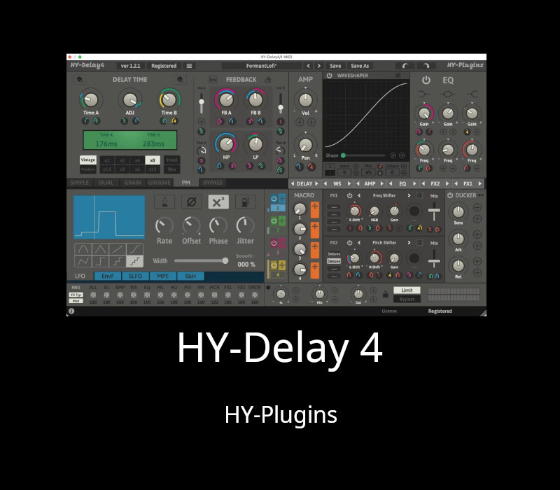HY-Plugins: HY-Delay 4 CD Key Logo