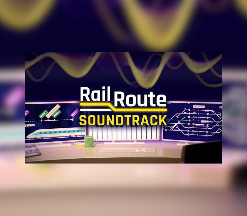 Rail Route - Soundtrack and Music Player DLC Steam CD Key Logo