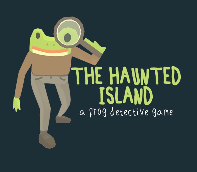 The Haunted Island, a Frog Detective Game EU Steam CD Key Logo