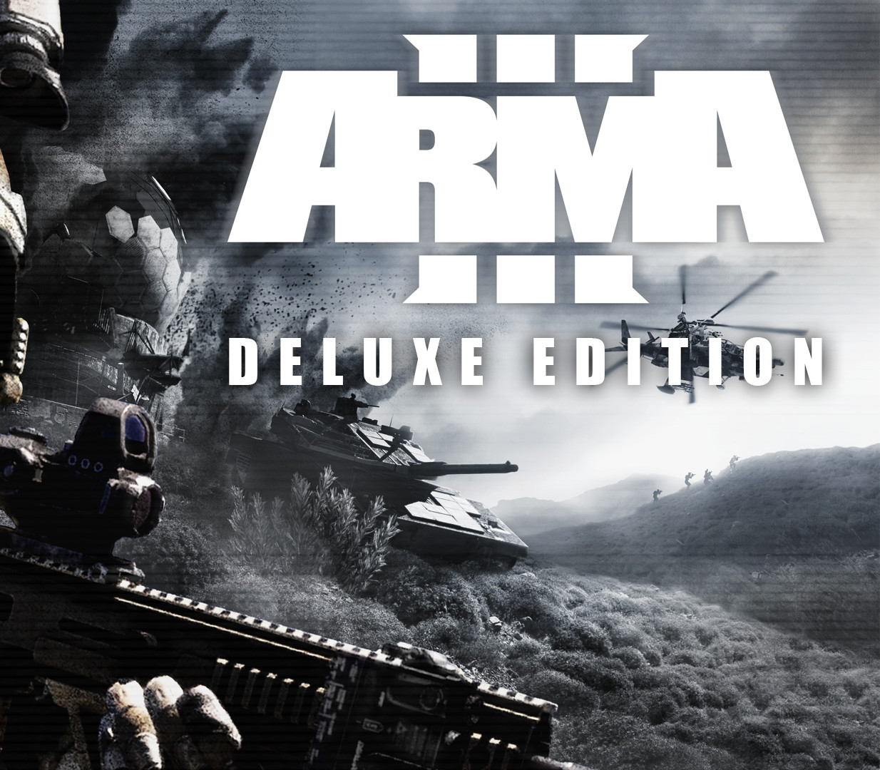 ARMA 3 Digital Deluxe Edition PC Steam CD Key Logo