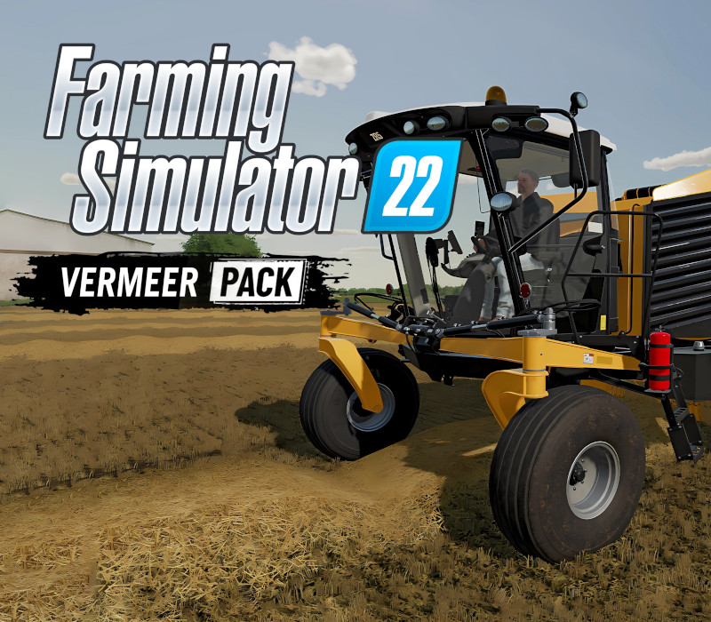 Farming Simulator 22 - Vermeer Pack DLC PC Steam CD Key Logo