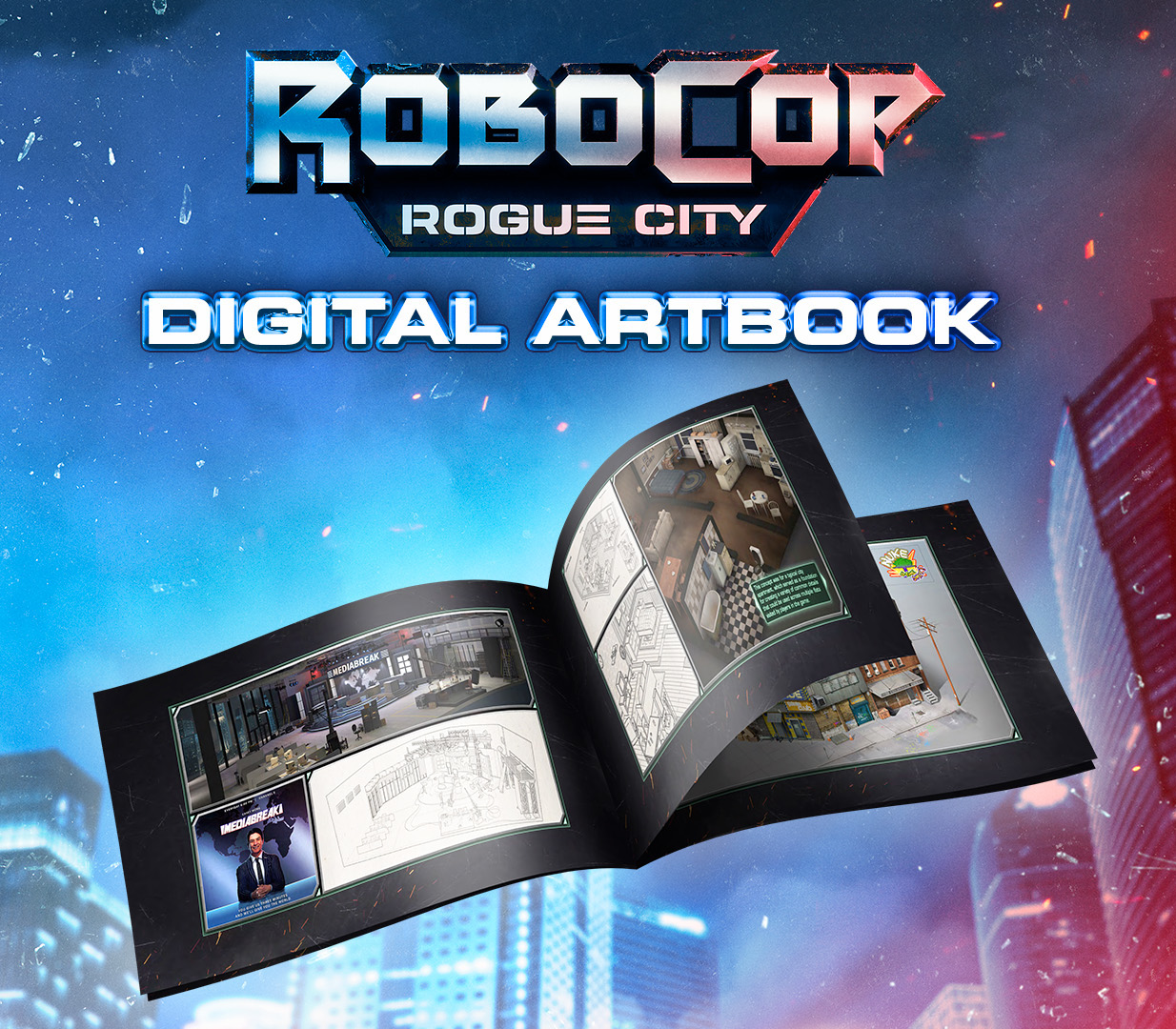 Robocop: Rogue City - Digital Artbook DLC Steam CD Key Logo
