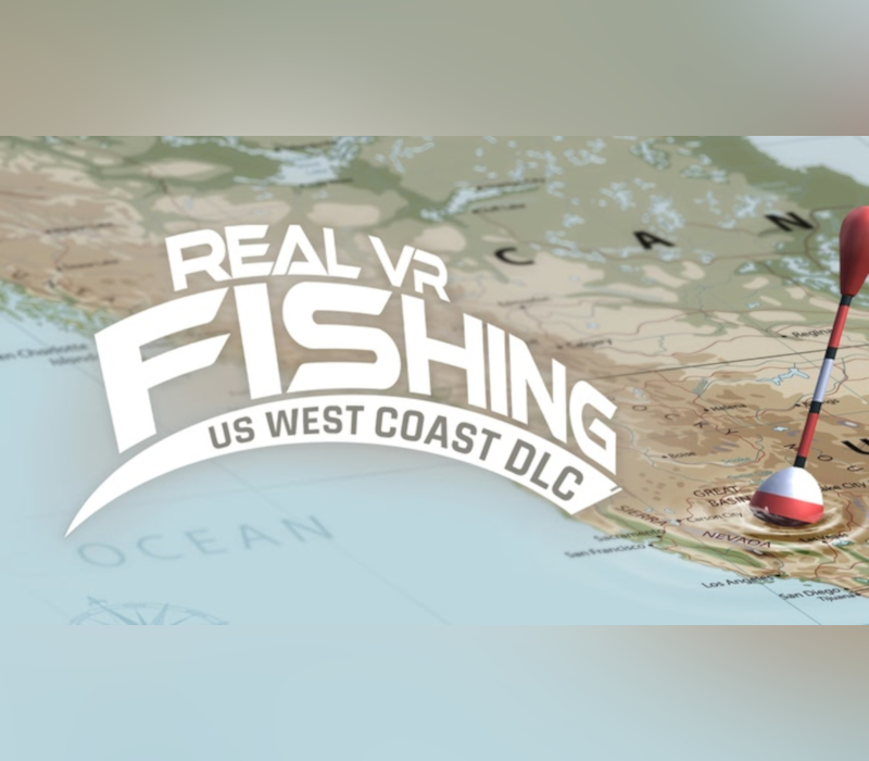 Real VR Fishing - US WEST COAST DLC PC Steam CD Key Logo