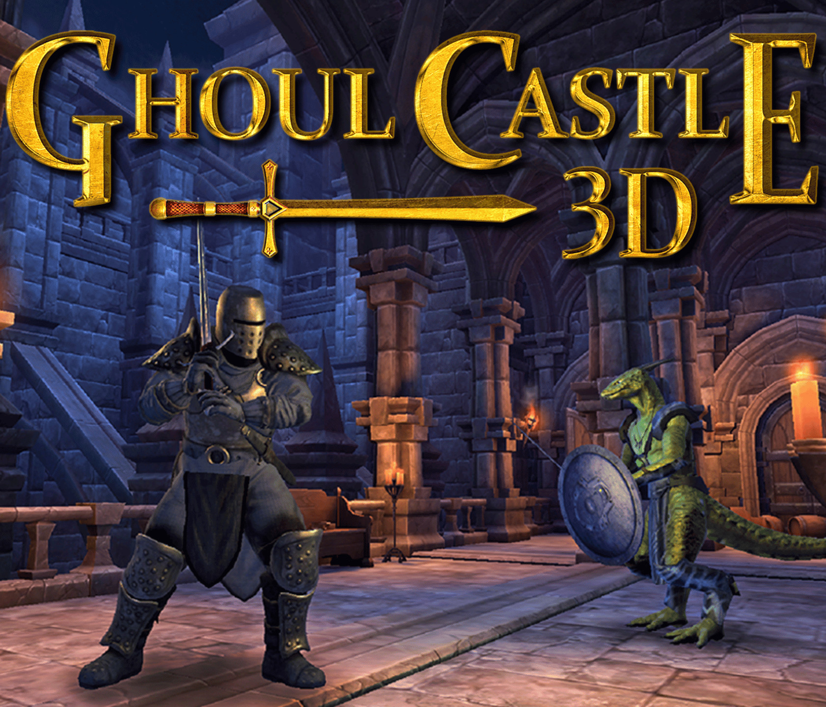 Ghoul Castle 3D: Gold Edition PC Steam CD Key Logo