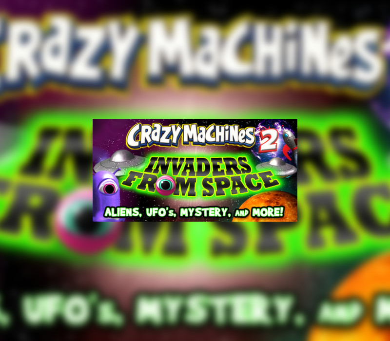 Crazy Machines 2 - Invaders from Space DLC Steam CD Key Logo