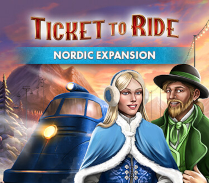 Ticket to Ride - Nordic Expansion DLC PC Steam CD Key Logo