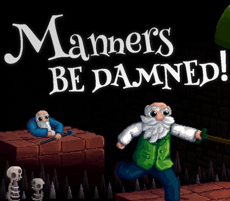 Manners Be Damned! PC Steam CD Key Logo