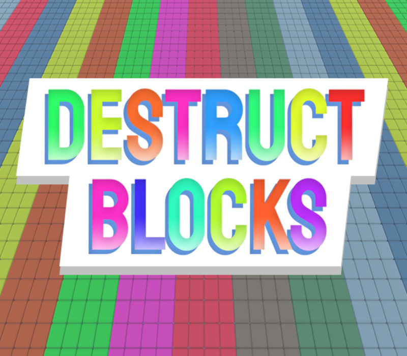 Destruct Blocks PC Steam CD Key Logo
