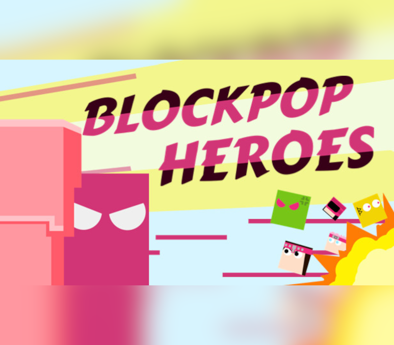 Blockpop Heroes PC Steam CD Key Logo