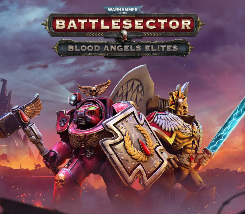Warhammer 40,000: Battlesector - Blood Angels Elites DLC RoW PC Steam CD Key Logo