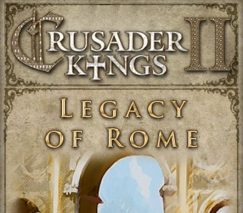 Crusader Kings II - Legacy of Rome DLC PC Steam CD Key Logo
