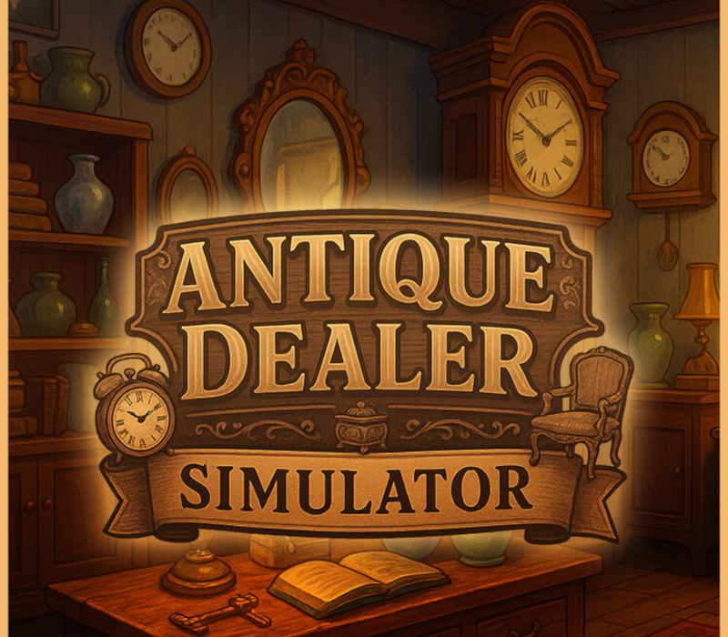 Antique Dealer Simulator PC Steam CD Key Logo