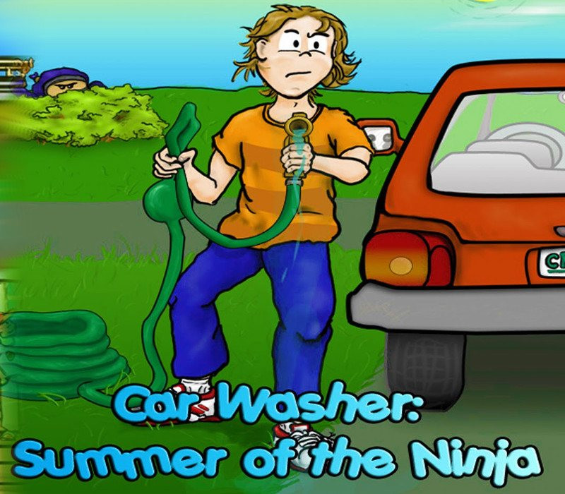 Car Washer: Summer of the Ninja PC Steam CD Key Logo