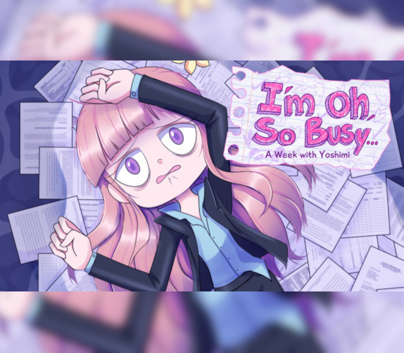 The Art of I'm Oh, So Busy - Artbook & Wallpapers DLC PC Steam CD Key Logo
