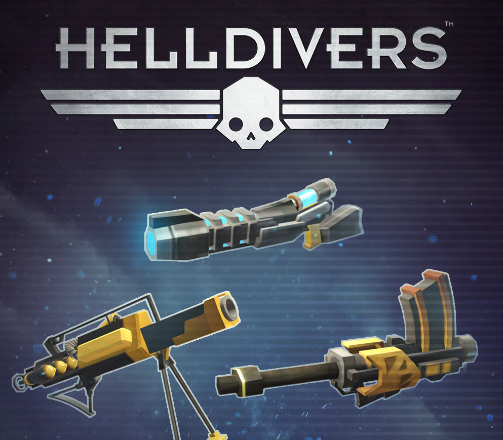 HELLDIVERS - Weapons Pack DLC PC Steam CD Key Logo
