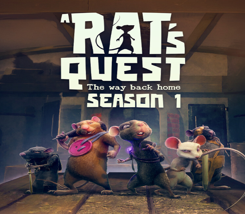 A Rat's Quest - The Way Back Home | Season 1 PC Steam CD Key Logo