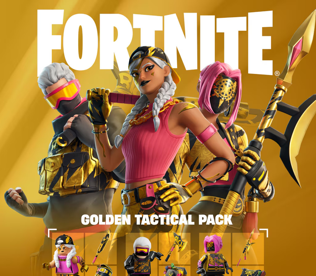 Fortnite - Golden Tactical Pack ZA XBOX One / Xbox Series X|S CD Key Logo