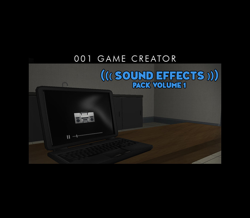 001 Game Creator - Sound Effects Pack Volume 1 DLC Steam CD Key Logo