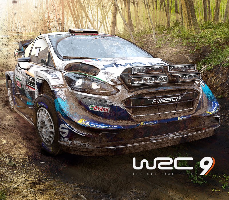 WRC 9 FIA World Rally Championship EU PC Steam CD Key Logo