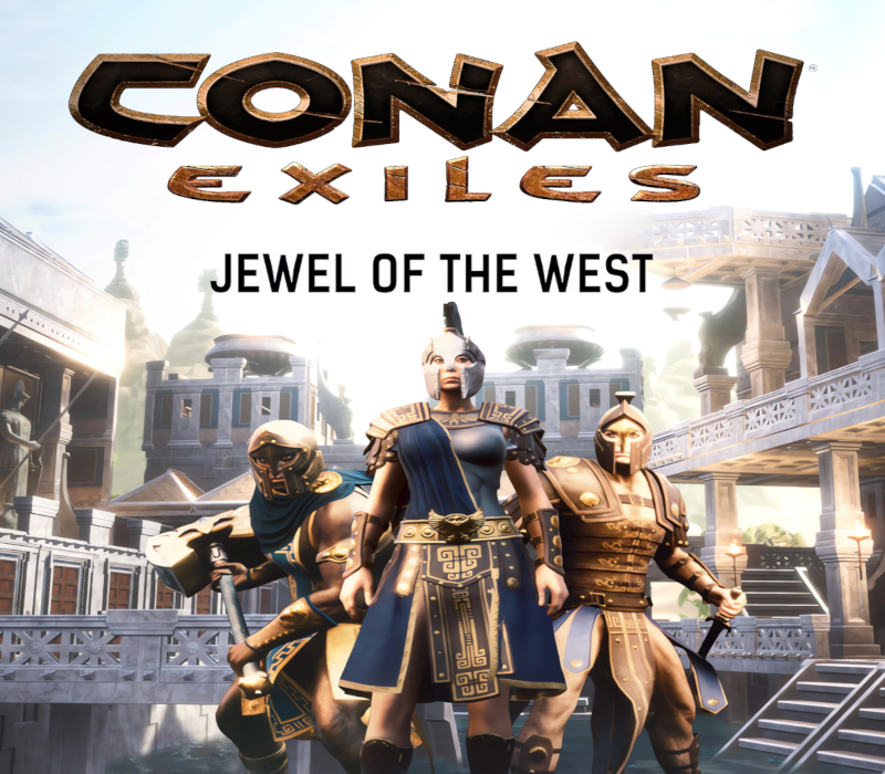 Conan Exiles Enhanced - Jewel of the West Pack DLC PC Steam CD Key Logo