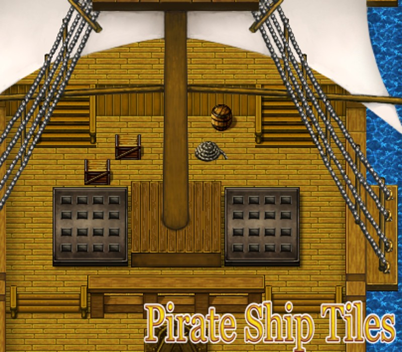 RPG Maker VX Ace - Pirate Ship Tiles DLC Steam CD Key Logo