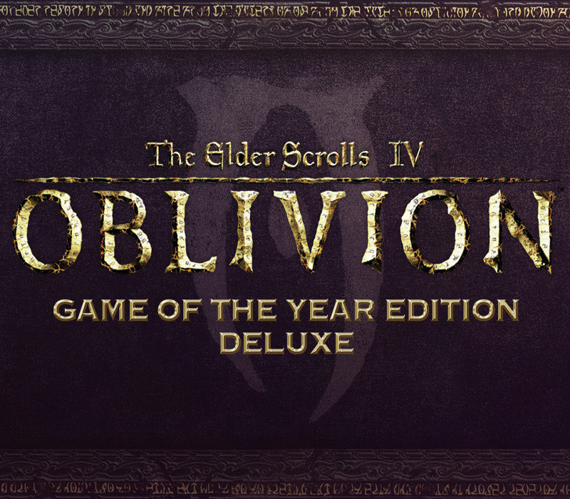 The Elder Scrolls IV: Oblivion GOTY Edition Deluxe PC Steam CD Key Logo