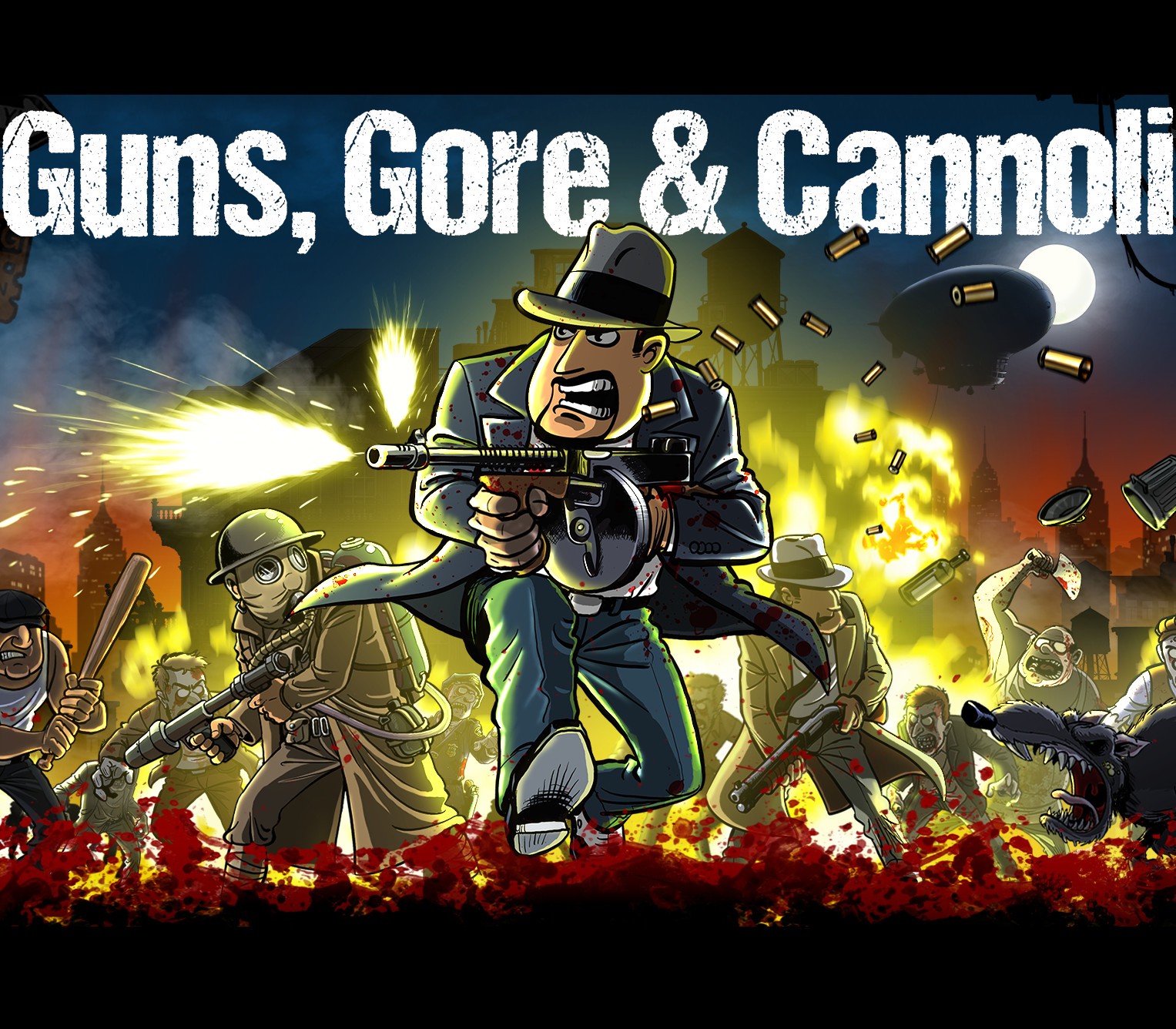 Guns, Gore & Cannoli PC Steam CD Key Logo
