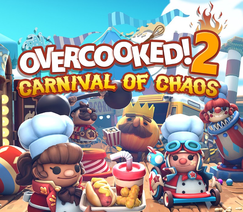 Overcooked! 2 - Carnival of Chaos DLC PC Steam CD Key Logo