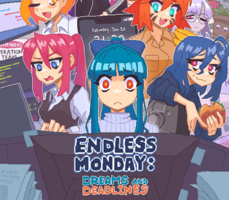 Endless Monday: Dreams and Deadlines PC Steam CD Key Logo