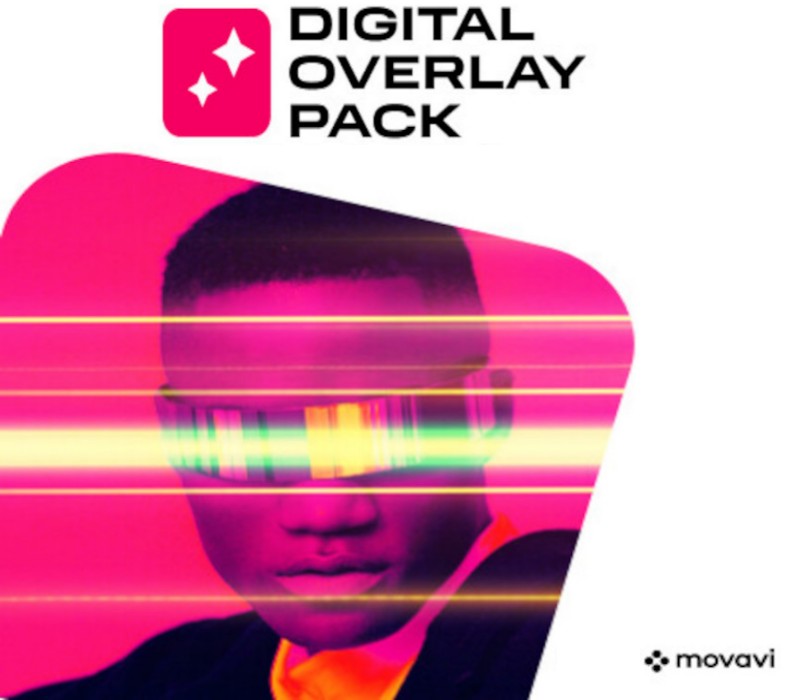 Movavi Video Editor 2023 - Digital Overlay Pack DLC PC Steam CD Key Logo