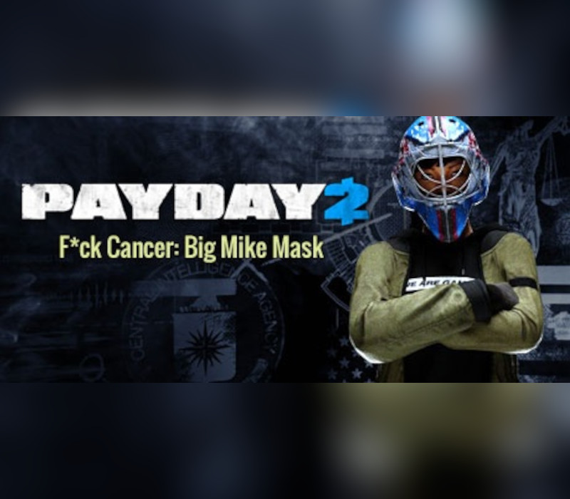 PAYDAY 2 - F*ck Cancer: Big Mike Mask DLC PC Steam CD Key Logo