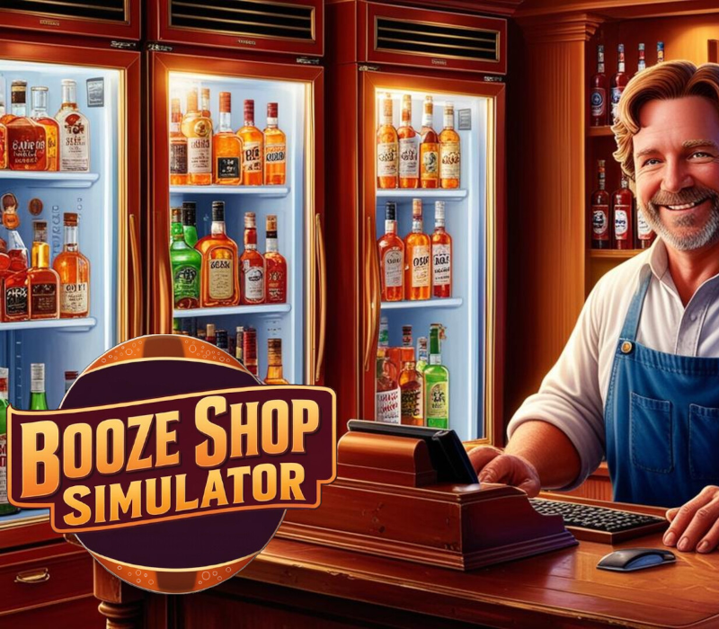 Booze Shop Simulator PC Steam CD Key Logo